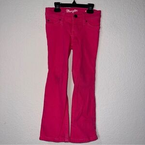 Wrangler Pink Boot Cut Jeans